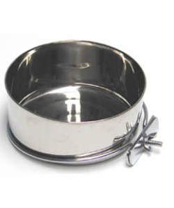 Stainless Steel Bolt On Bowl 10cm Wide x 3.5cm Deep